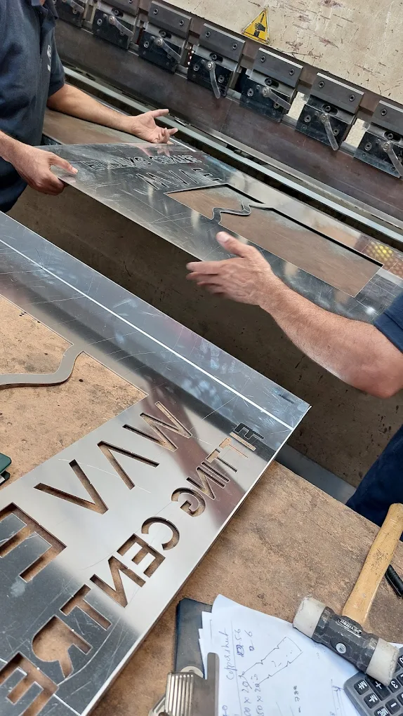 steel sign 2